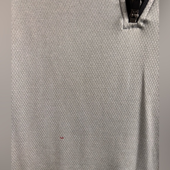 Gray Under Armour Quarter Zip Pull Over Performance Jacket Medium cold gear - Picture 2 of 4